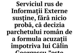 Fotografie a unui articol de pe PressHub cu titlul despre influența serviciului rus de informații asupra justiției românești.
