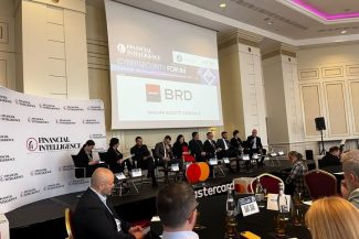 Experți în securitate cibernetică la CYBERSECURITY FORUM 2025, unde ICI București a discutat despre protecția digitală și infrastructurile critice.