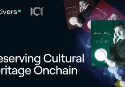 Afiș Teslaverse cu Nikola Tesla – proiect NFT dezvoltat de ICI București și MultiversX