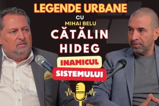 Cătălin Hideg și Mihai Belu în podcastul Legende Urbane – Inamicul sistemului