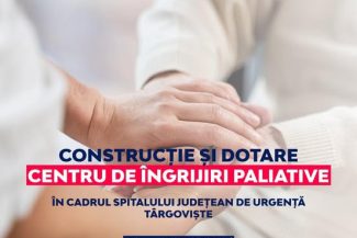 Centru de Îngrijiri Paliative Gura Ocniței – proiect medical finanțat din fonduri europene, județul Dâmbovița