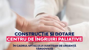 Centru de Îngrijiri Paliative Gura Ocniței – proiect medical finanțat din fonduri europene, județul Dâmbovița