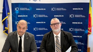 Adrian-Victor Vevera (ICI București) și Adrian-Marius Dobre (Unifarm) semnează memorandum pentru digitalizarea sistemului sanitar din România