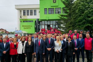 Alexandru Iorga, candidatul PSD pentru Primăria Găești, alături de echipa PSD Dâmbovița.