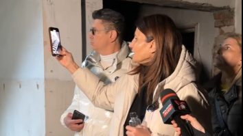 Anca Alexandrescu la Policlinica Morarilor din Sectorul 2, vorbind despre starea de degradare a clădirii și nevoia urgentă de redeschidere a unităților medicale din subordinea Primăriei Capitalei.