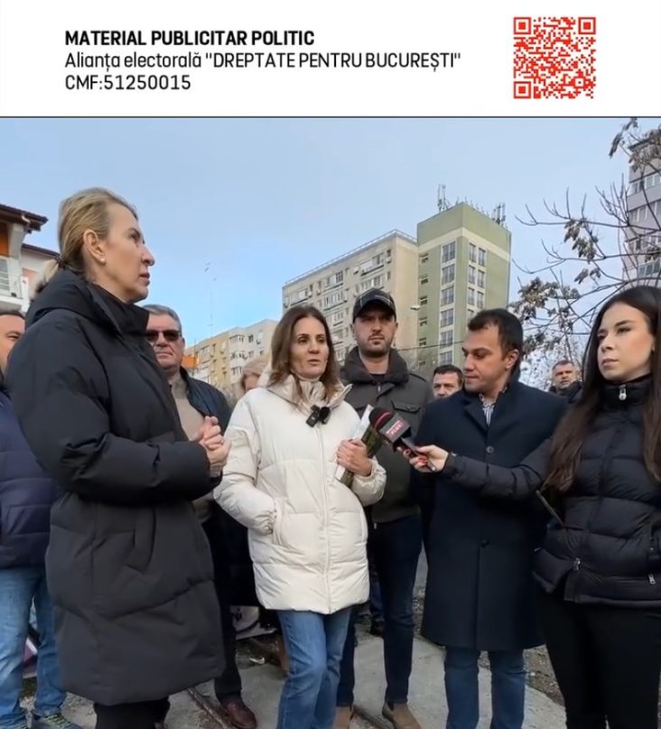 Anca Alexandrescu discutând cu directorul Clubului Olimpia București despre necesitatea reabilitării bazei sportive și salvării acesteia de la dispariție.