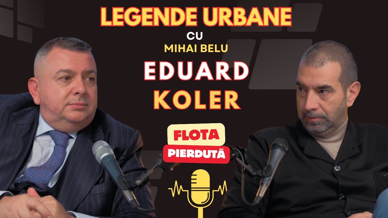 Eduard Koler la Legende Urbane: Povestea românului care a proiectat sute de nave și spune că ne putem reconstrui flota
