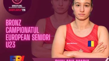 Lupte: Ana Maria Puiu a cucerit medalia de bronz la Europenele Under-23