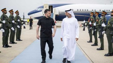 Volodimir Zelenski anunță că #Ucraina și Emiratele Arabe Unite au convenit să coopereze în materie de apărare