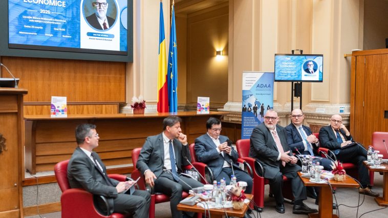 Adrian Victor Vevera la conferința Tendințe Economice 2026 organizată la BNR