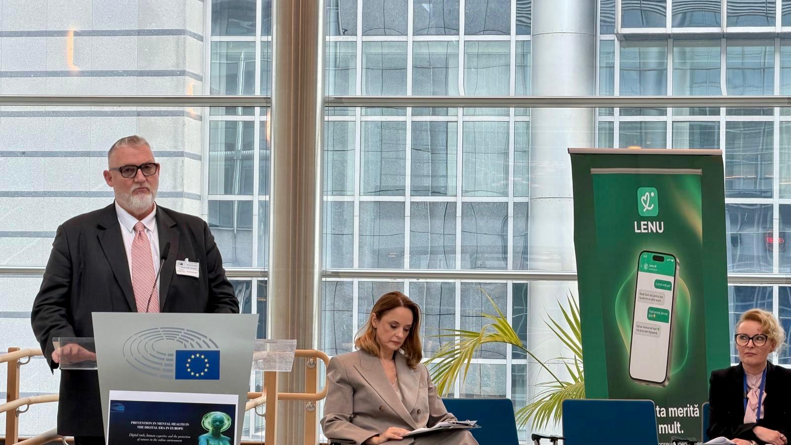 Adrian Victor Vevera la eveniment european despre sănătatea mintală în era digitală