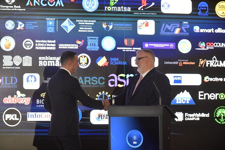 Participanți la Digital Innovation Summit Bucharest 2026 organizat de ICI București la Palatul Parlamentului