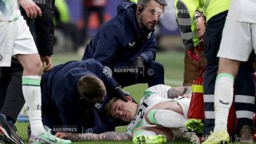 Fotbal: Irlandezul Sammie Szmodics a fost externat și este în recuperare după ciocnirea din meciul cu Cehia
