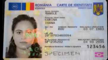 Direcţia Generală pentru Evidenţa Persoanelor: Peste 1,5 milioane de cărţi de identitate electronice emise
