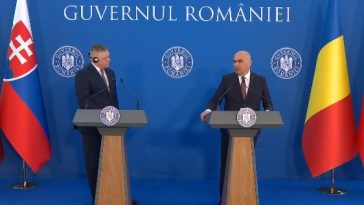 Premierul Ilie Bolojan l-a primit pe prim-ministrul Republicii Slovace, Robert Fico: Cooperarea economică este una dintre bazele relaţiei noastre / Conectivitatea rutieră dintre cele două ţări va fi mai bună, prin proiectul Via Carpathia