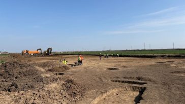 Vestigii din vremea sarmaţilor, din secolele II-III, au fost descoperite pe traseul Centurii de Vest a municipiului Timişoara - FOTO