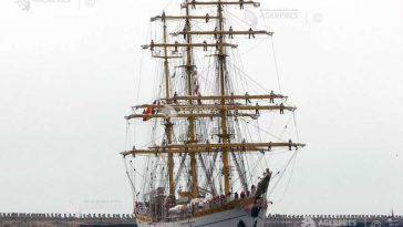 Nava-școală 'Mircea' pornește spre New York pentru a marca 'Freedom 250'
