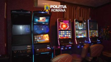 Caraș-Severin: Aparate de jocuri de noroc exploatate ilegal, ridicate de polițiști la Caransebeș