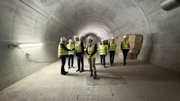 Vicepreședintele BEI a vizitat șantierul autostrăzii A1, de lângă Curtea de Argeș