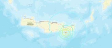 Grecia/ Cutremur cu magnitudinea 5,8 în largul Cretei