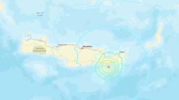 Grecia/ Cutremur cu magnitudinea 5,8 în largul Cretei