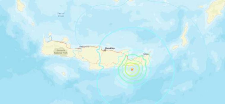 Grecia/ Cutremur cu magnitudinea 5,8 în largul Cretei