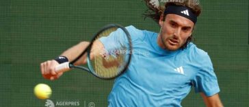 Tenis: Stefanos Tsitsipas, victorie dificilă în primul tur la Madrid (ATP); Monfils și Dimitrov, eliminați