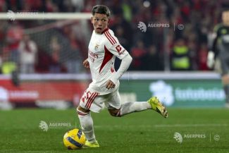 UPDATE Fotbal: Gianluca Prestianni (Benfica), suspendat șase meciuri pentru comportament ‘discriminatoriu’, a anunțat UEFA