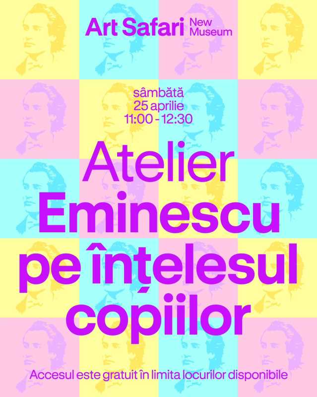 Sector 1: Atelier pentru copii, sâmbătă, la Art Safari, cu acces gratuit