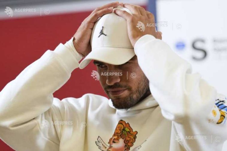 UPDATE Tenis: Carlos Alcaraz a declarat forfait pentru Roland Garros