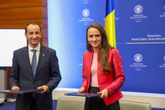 #AnulNadia MAE – parteneriat cu COSR pentru activități de diplomație publică și culturală dedicate ”Anului Nadia Comăneci”