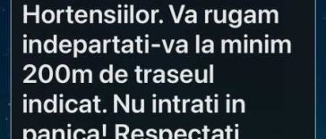 Galați: Mesaj RO-ALERT transmis de autorități cu privire la efectuarea unui transport periculos pe străzi din municipiu