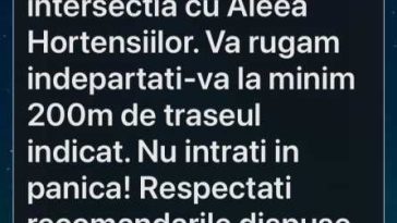 VIDEO Galați: A început deplasarea dronei cu încărcătura explozivă; 535 de persoane evacuate (IGSU)