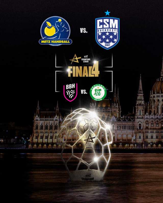 Handbal feminin: CSM București – Metz Handball, în semifinalele Ligii Campionilor