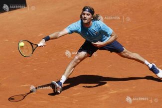 Tenis: Stefanos Tsitsipas și Casper Ruud, adversari în optimi de finală la Madrid (ATP)