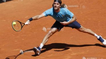 Tenis: Stefanos Tsitsipas și Casper Ruud, adversari în optimi de finală la Madrid (ATP)