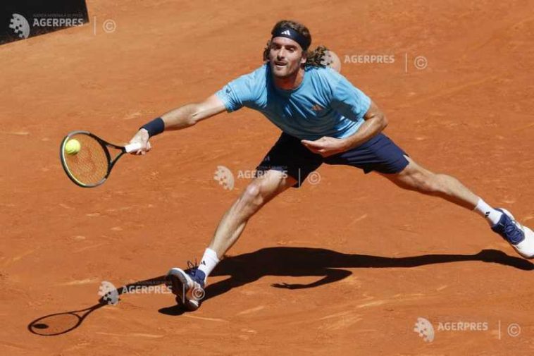 Tenis: Stefanos Tsitsipas și Casper Ruud, adversari în optimi de finală la Madrid (ATP)