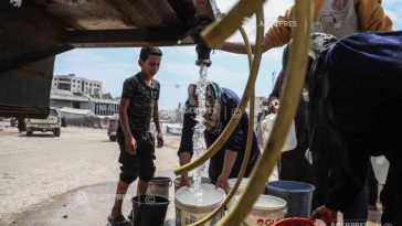 Gaza: Apa, ‘armă punitivă’ a Israelului împotriva palestinienilor, acuză Medici fără Frontiere