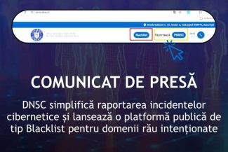 DNSC simplifică modalitatea de raportare a incidentelor cibernetice
