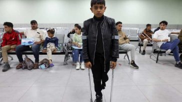 Un grup de circa 80 de copii din Fâșia Gaza a sosit în Iordania pentru tratament medical