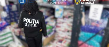 Suceava: 10 tone de detergent contrafăcut, în valoare de 1,6 milioane de lei, ridicate la percheziții în cadrul operațiunii Jupiter
