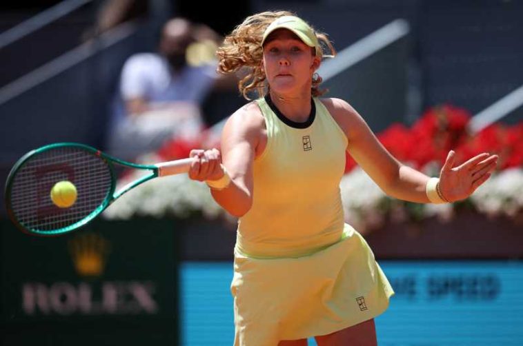 Tenis: Mirra Andreeva, prima semifinalistă la Madrid (WTA)