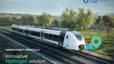 ARF semnează un contract de peste 1,134 miliarde lei cu Siemens Mobility pentru 12 trenuri electrice pe hidrogen