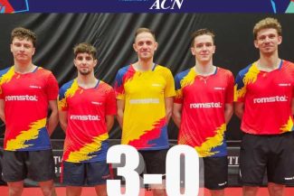 Tenis de masă: Echipa masculină a României a debutat cu o victorie la Mondialele de la Londra