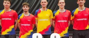 Tenis de masă: Echipa masculină a României a debutat cu o victorie la Mondialele de la Londra