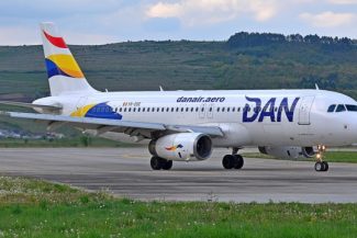 Dan Air introduce patru noi destinaţii din Bucureşti spre Amman, Erevan, Tbilisi şi Aleppo, începând din 1 iulie/ Compania aeriană românească intenţionează să deschidă noi rute către Bagdad, Baku, Cairo şi Beirut