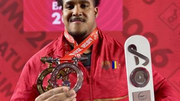Haltere: Luis Lauret Rodriguez – aur, argint şi record european pentru România la C.E. de la Batumi