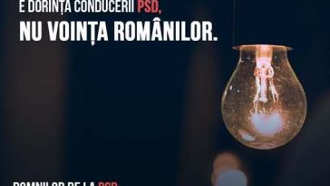 PNL: Moţiunea PSD-AUR „Stingem Lumina” e dorinţa conducerii PSD, nu voinţa românilor. PSD a ales să îngroaşe obrazul