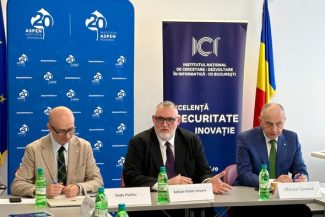 Eveniment Aspen AI Work organizat la ICI București despre inteligență artificială și infrastructură digitală