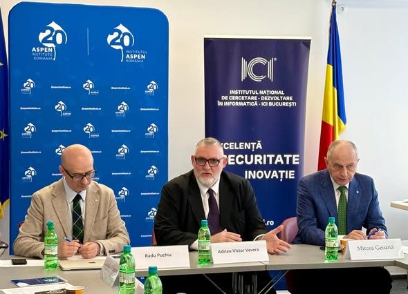 Eveniment Aspen AI Work organizat la ICI București despre inteligență artificială și infrastructură digitală